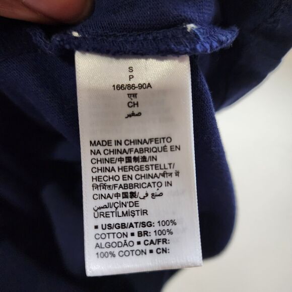 The Drop T-Shirt Dress Womens Small Blue Tie-Dye Beach Cover Up Crew Neck - Picture 4 of 10